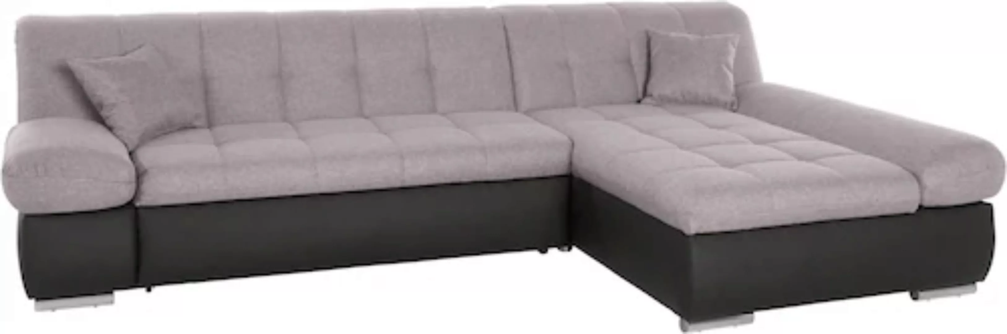 DOMO collection Ecksofa "Mona L-Form", wahlweise mit Bettfunktion günstig online kaufen