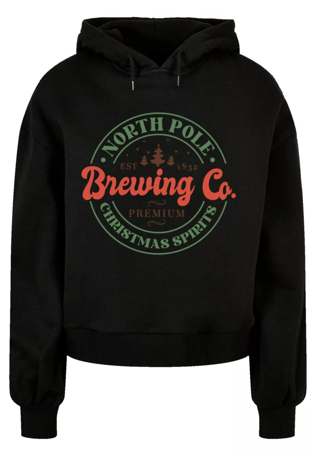 F4NT4STIC Kapuzenpullover "North Pole Weihnachten Spirits Brewing Company", günstig online kaufen