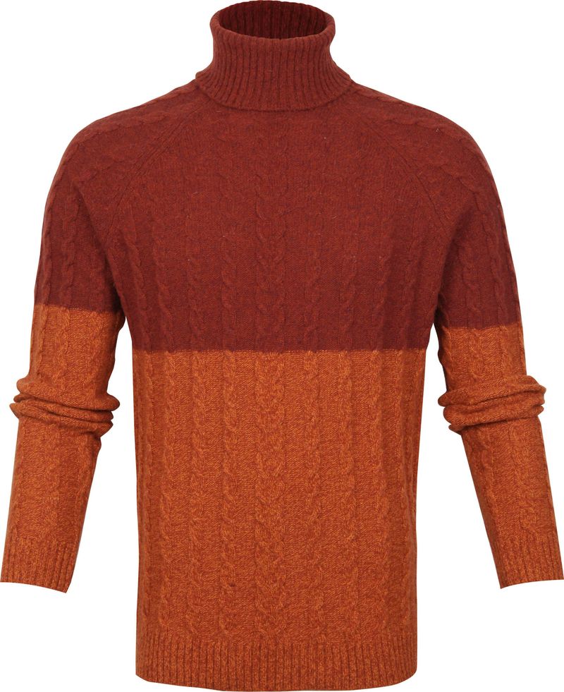 Suitable Italcol Rollkragen Wolle Orange - Größe L günstig online kaufen