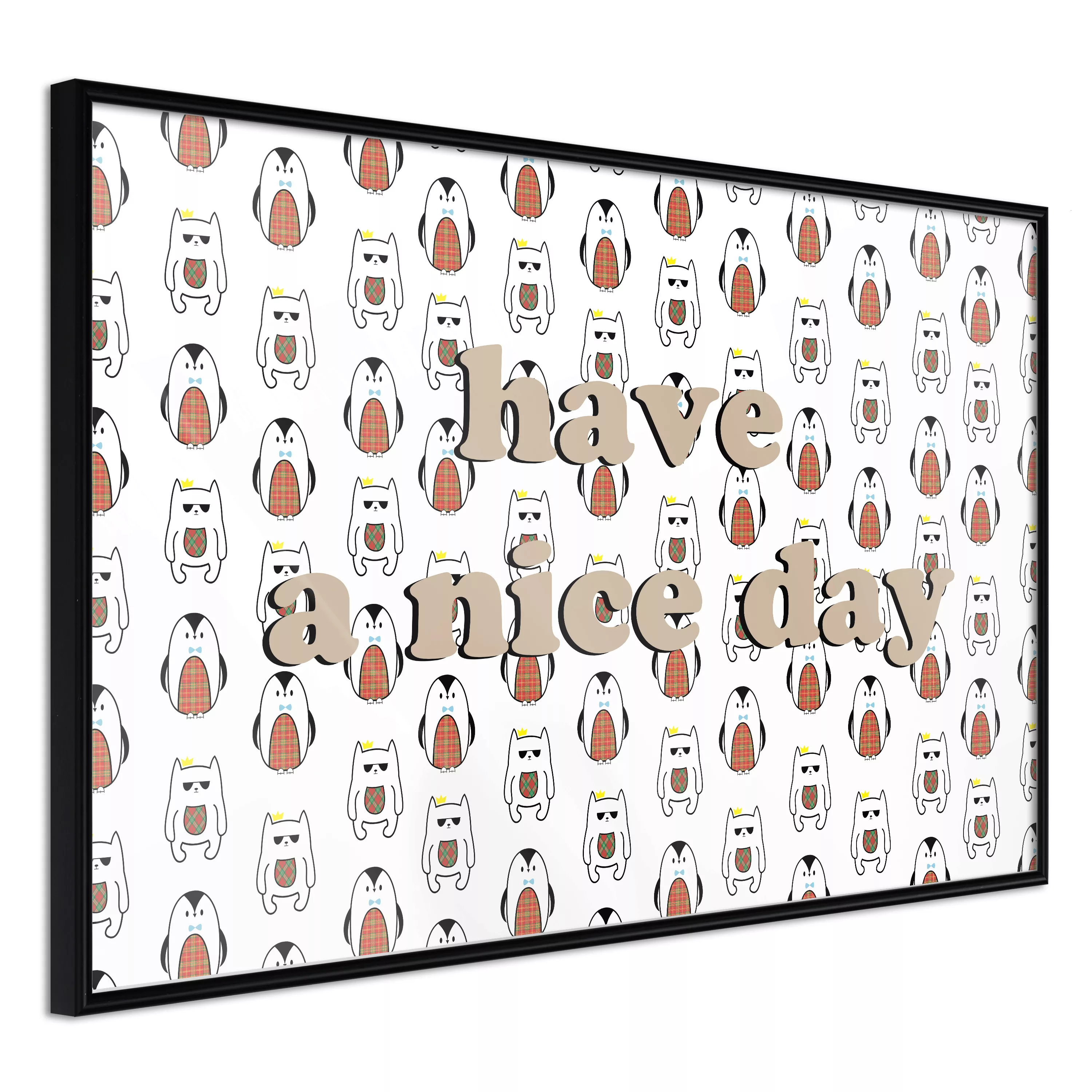 Poster - Animals Wish A Nice Day günstig online kaufen