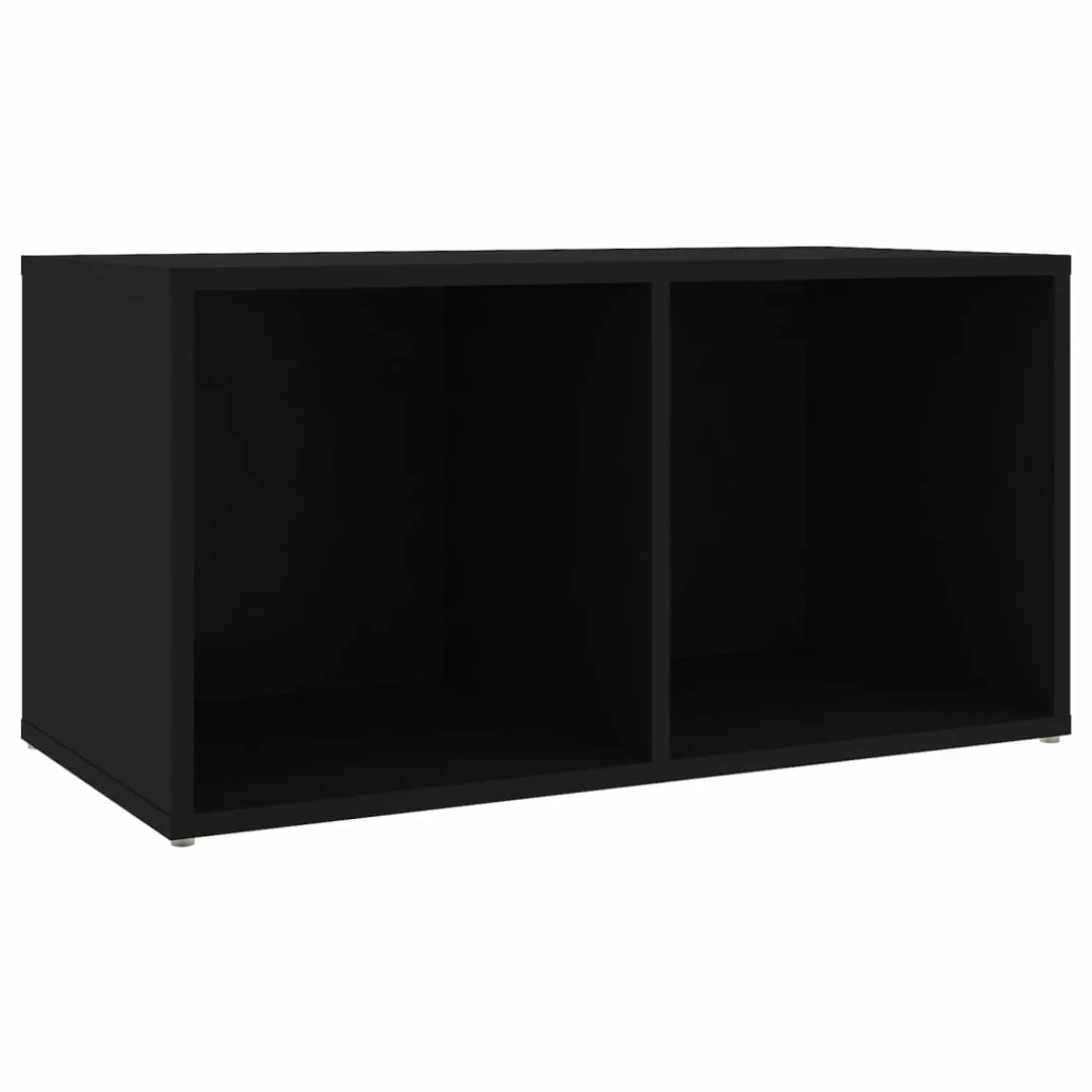 Tv-schrank Schwarz 72x35x36,5 Cm Spanplatte günstig online kaufen