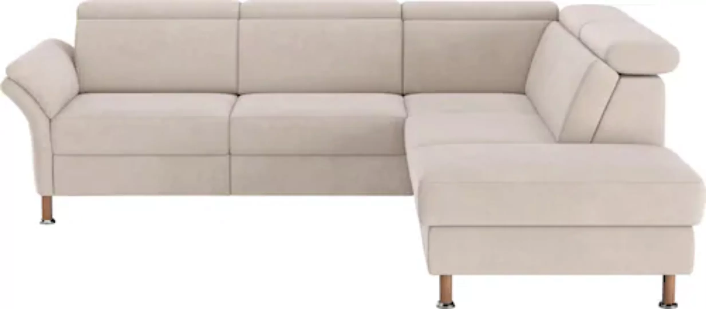 Home affaire Ecksofa »Calypso L-Form«, mit Relaxfunktion motorisch im Sofa günstig online kaufen