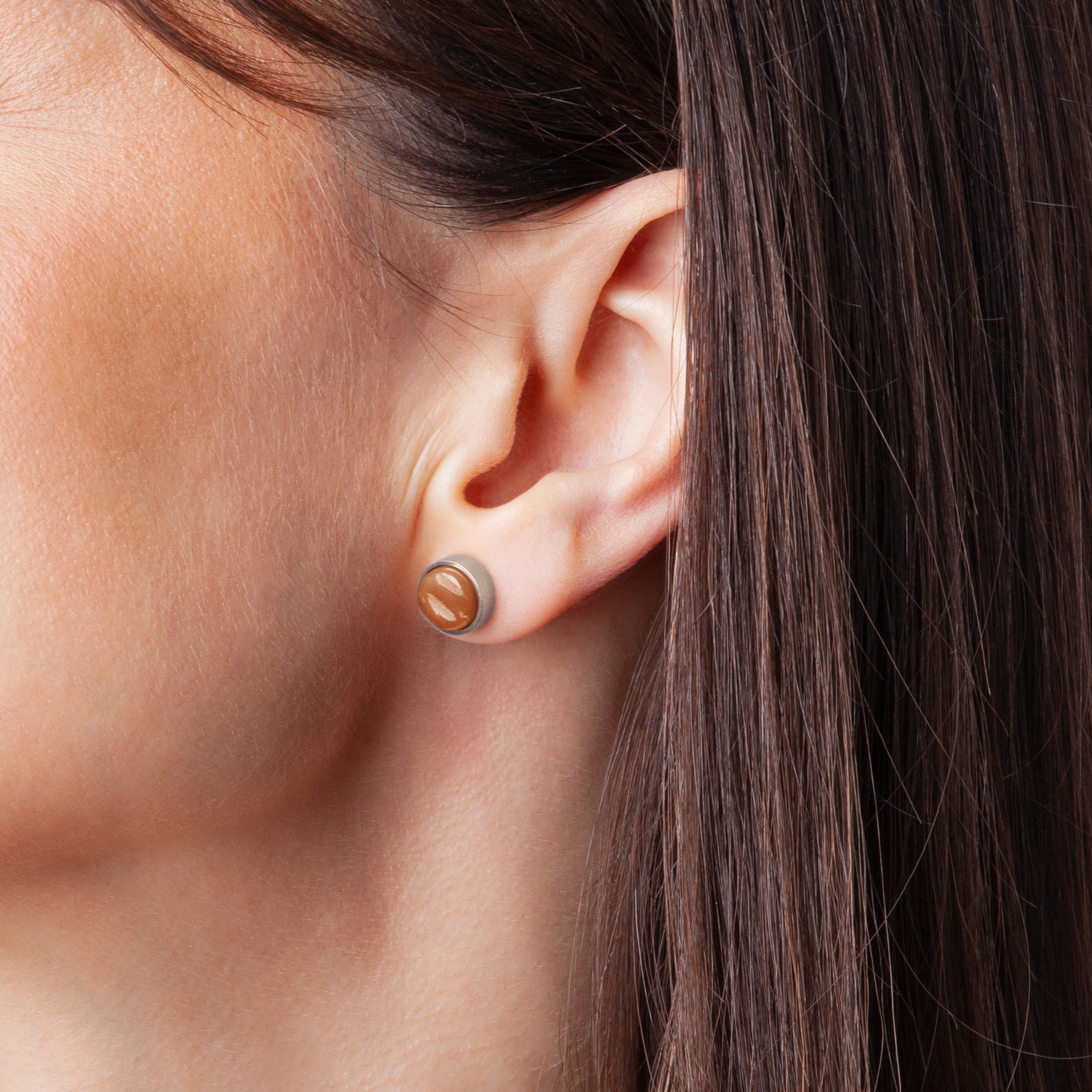 ALEXASCHA Paar Ohrstecker mit Ohrklemme Edelstahl günstig online kaufen