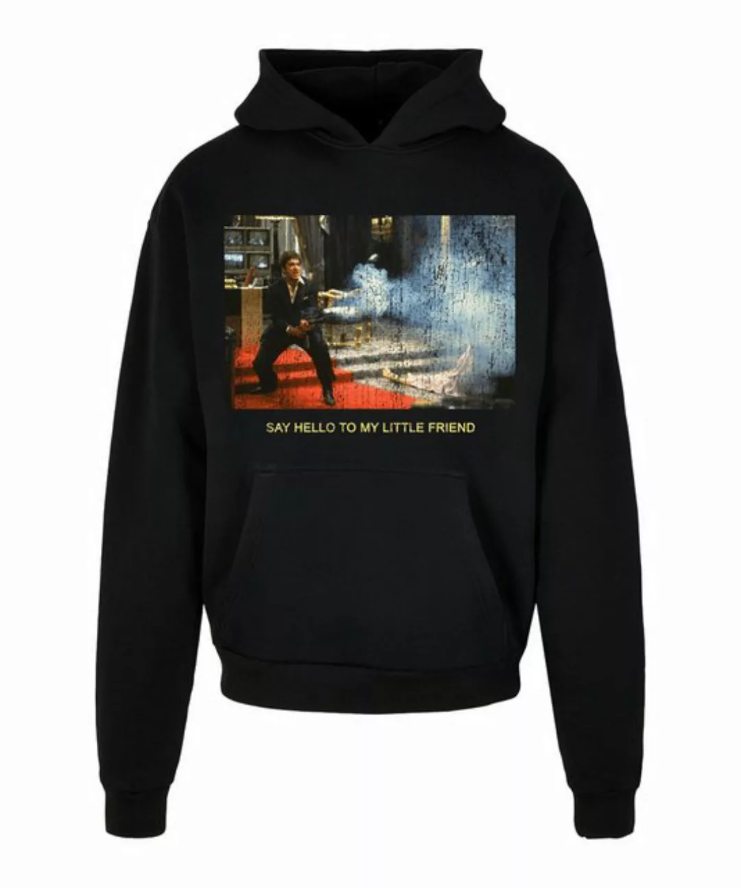 Mister Tee Sweatshirt Mister Tee Scarface Little Friend Hoody Baumwolle günstig online kaufen