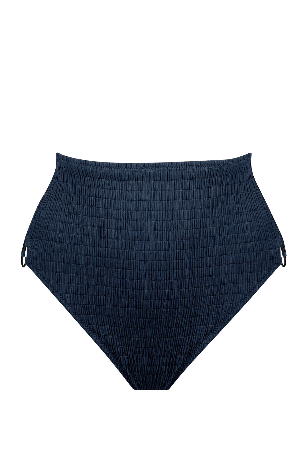 Watercult High-Waist Bikini-Slip Solid Crush 38 blau günstig online kaufen