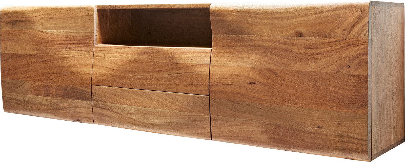 DELIFE Sideboard New, Live-Edge Akazie Natur günstig online kaufen