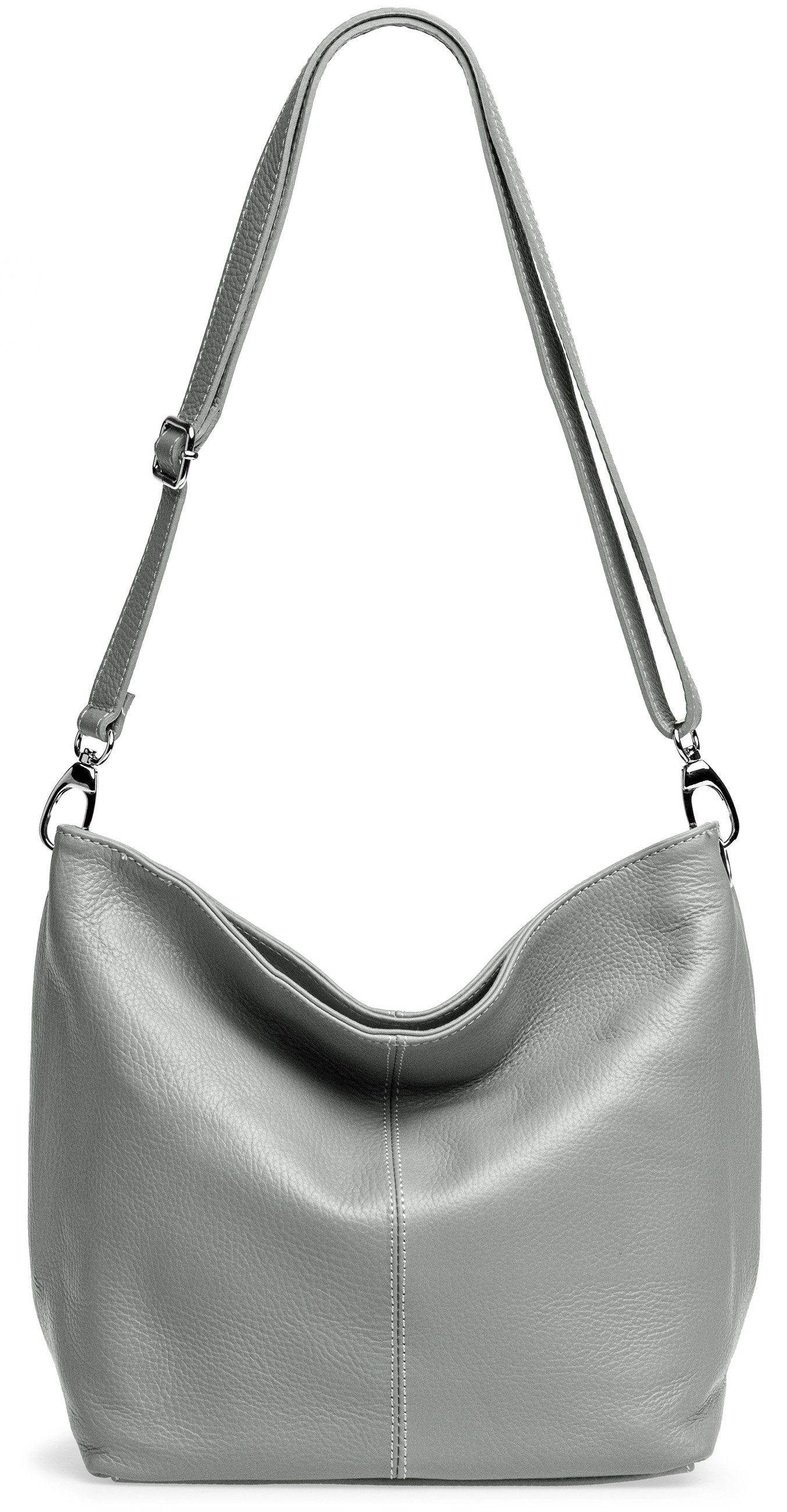 Caspar Schultertasche Klassische Damen Leder Handtasche günstig online kaufen