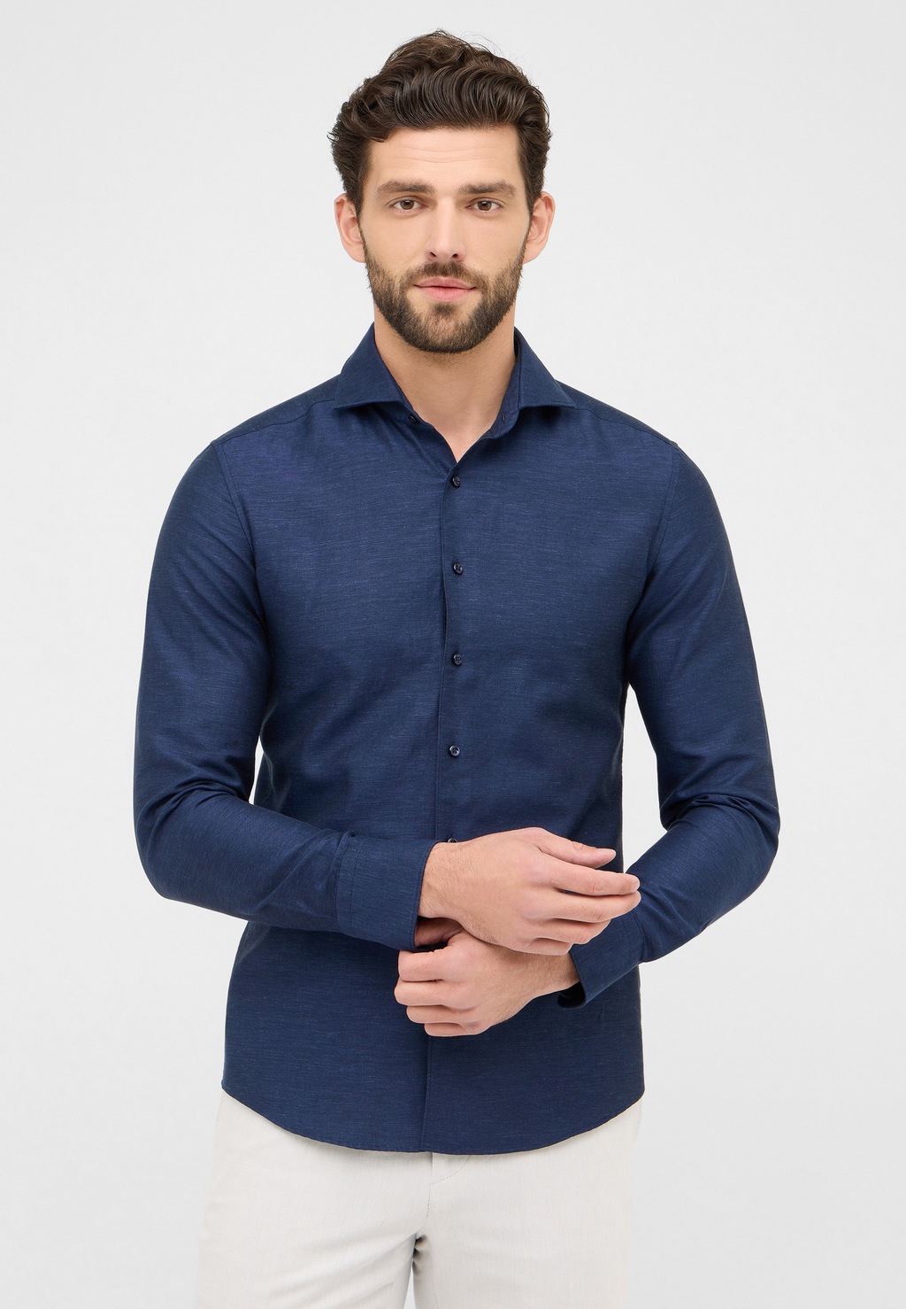 Eterna Langarmhemd "SLIM FIT" günstig online kaufen