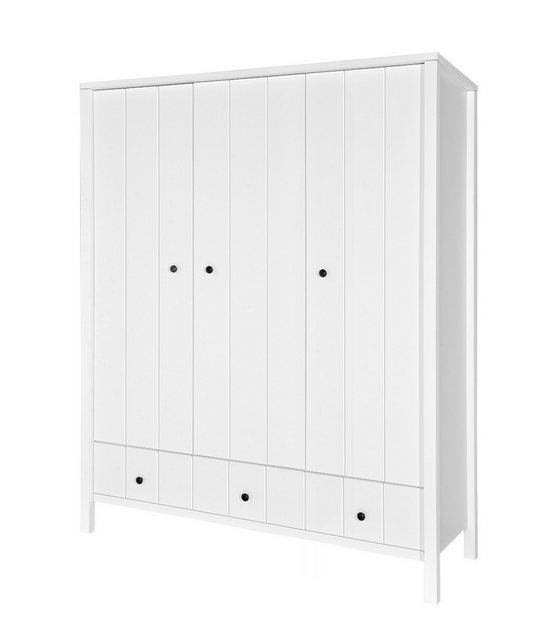 Raumhirsch Furniture Kinderkleiderschrank Allpin_3, 3-türig – ideal für das günstig online kaufen