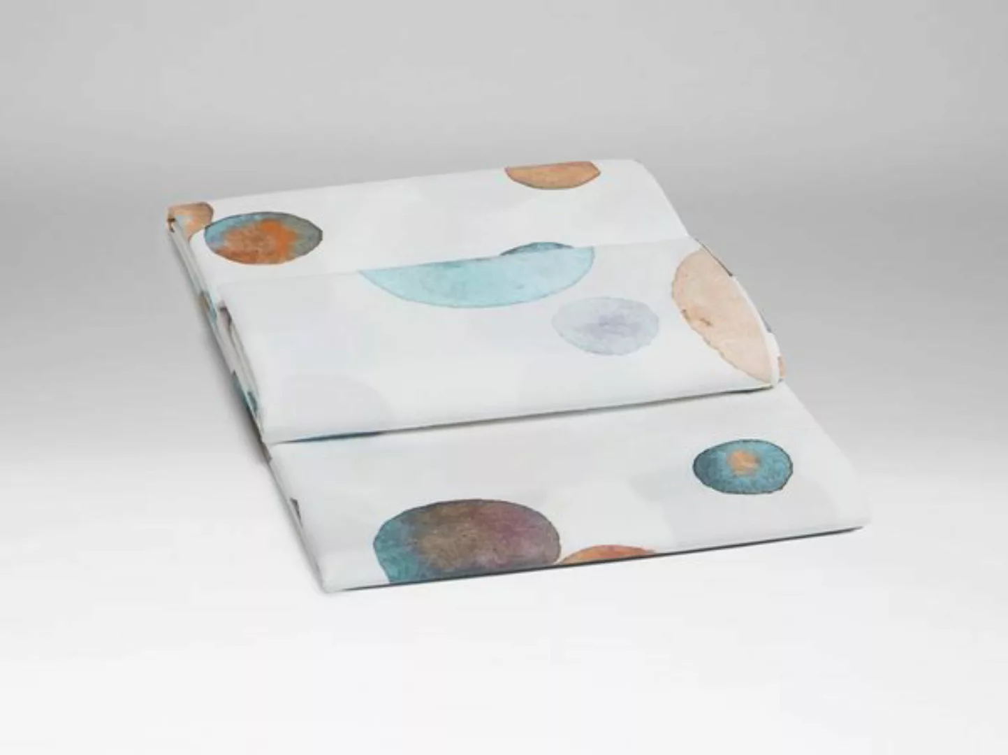 Kissenbezug Perkal Watercolor Dots günstig online kaufen