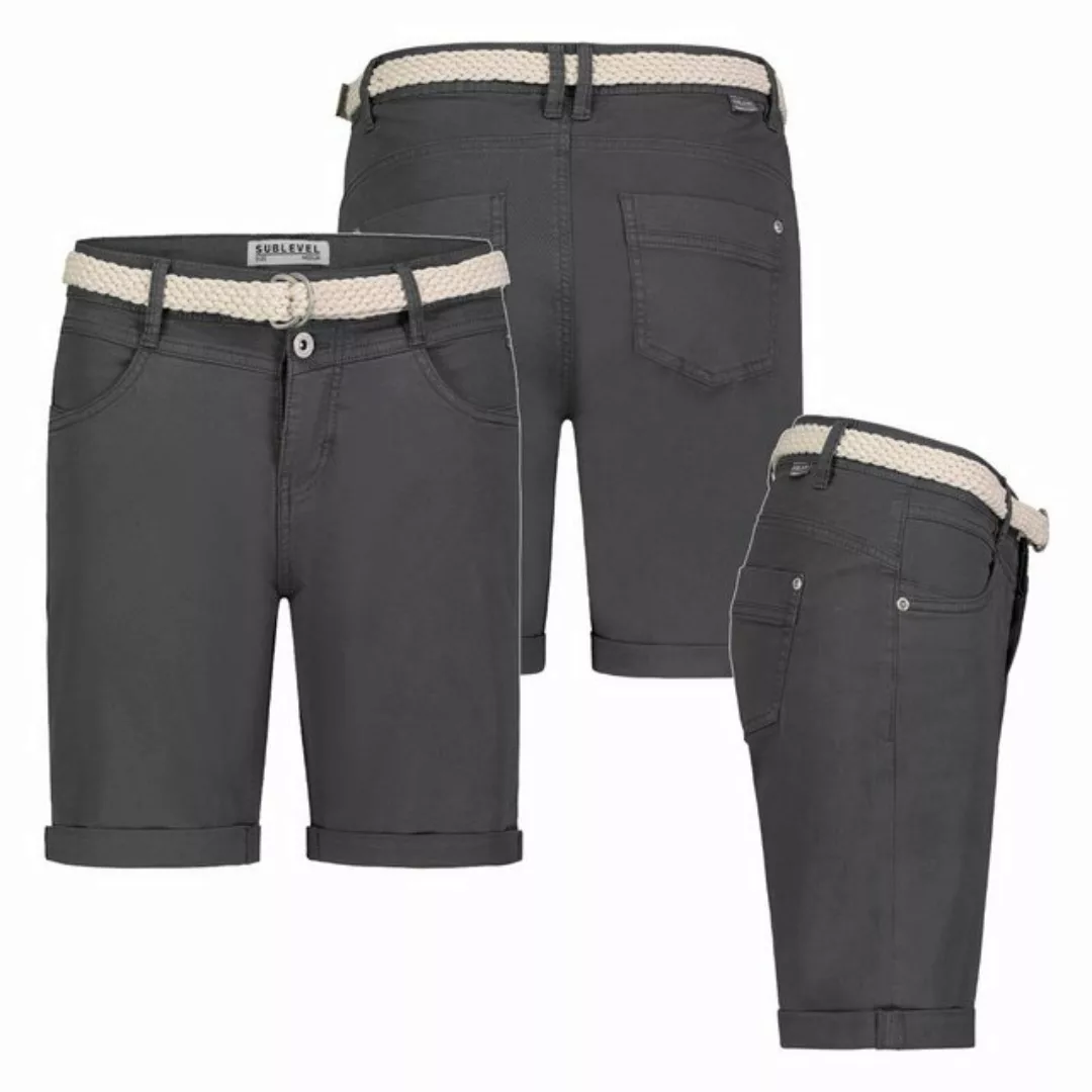 Stitch & Soul Bermudas Damen Short Bermuda kurze Hose Sommer Chino Stoff Ho günstig online kaufen