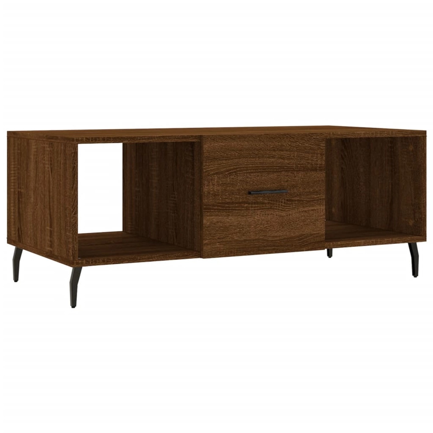 vidaXL Couchtisch Braun Eichen-Optik 102x50x40 cm Holzwerkstoff Modell 3 günstig online kaufen