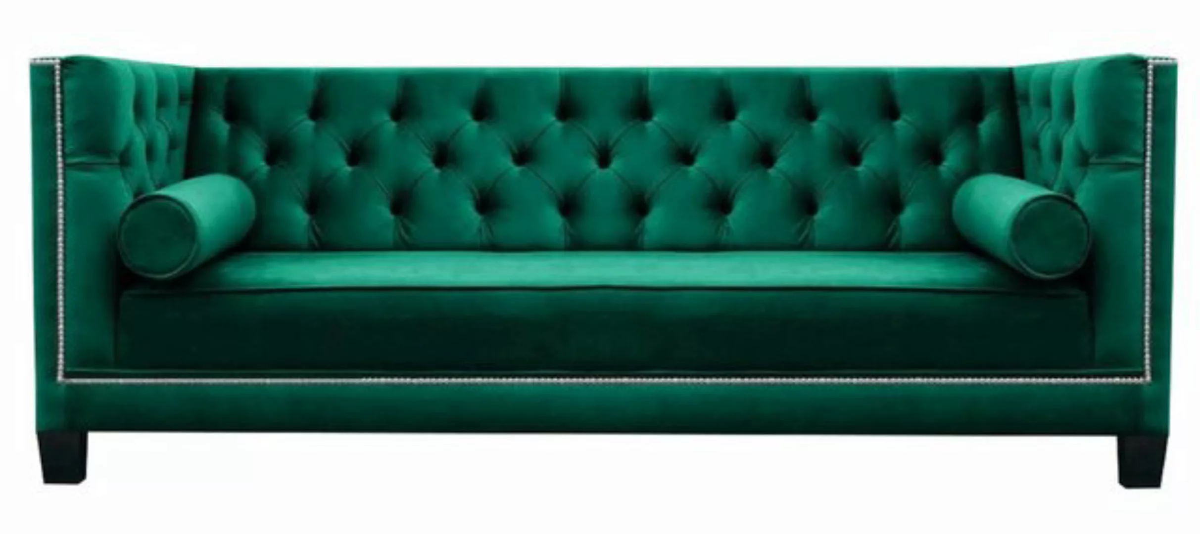 JVmoebel 3-Sitzer Wohnzimmer Grün Sofa Couch Dreisitze Einrichtung Luxus Ch günstig online kaufen