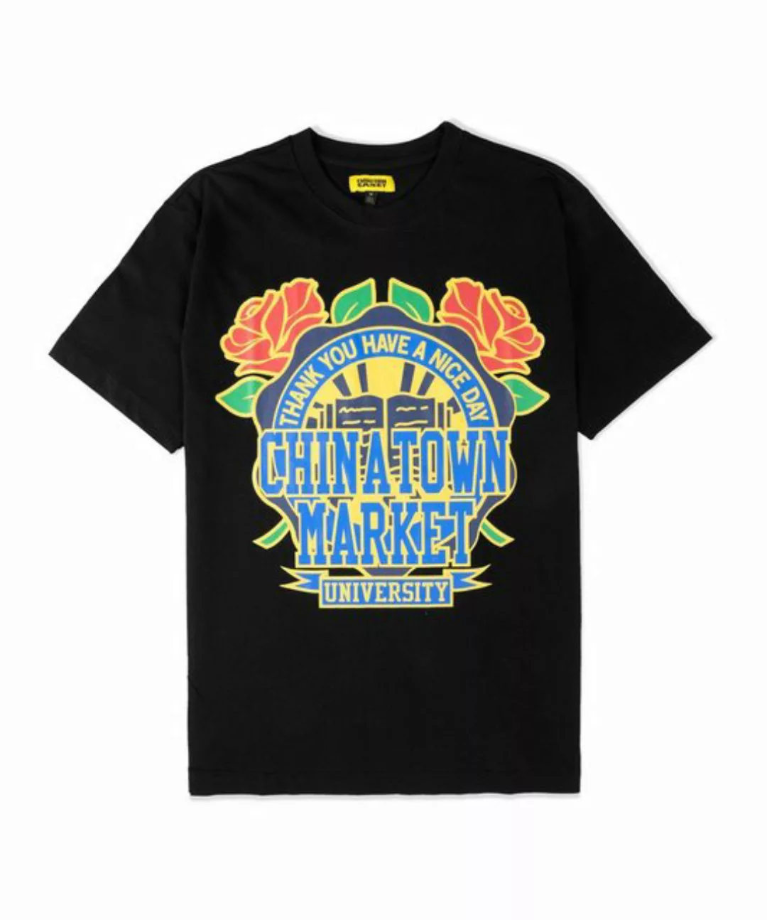 Market T-Shirt Market Rose Garden F0001 T-Shirt Baumwolle günstig online kaufen