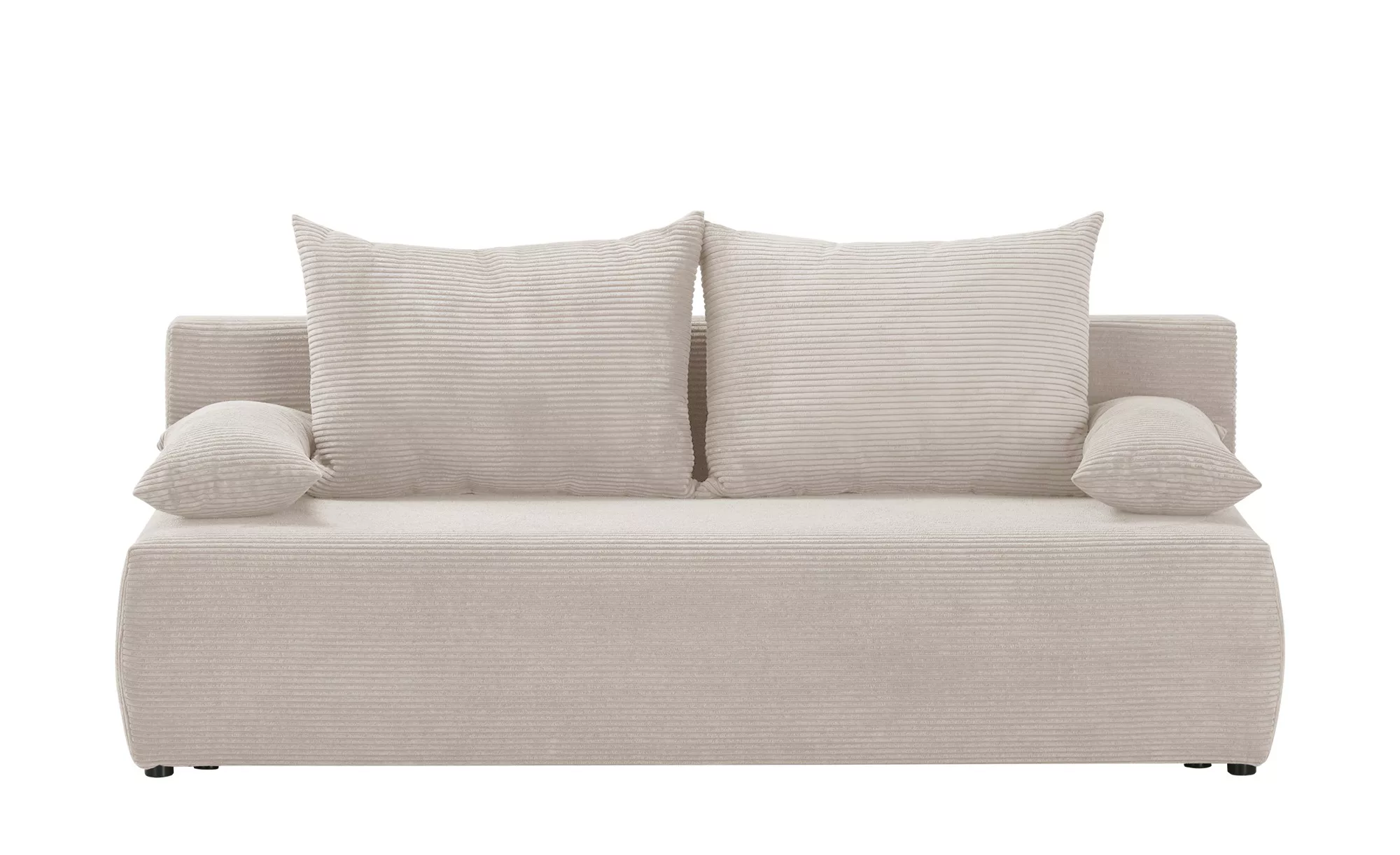 Schlafsofa  Libia ¦ creme ¦ Maße (cm): B: 200 H: 90 T: 91.0 Polstermöbel > günstig online kaufen