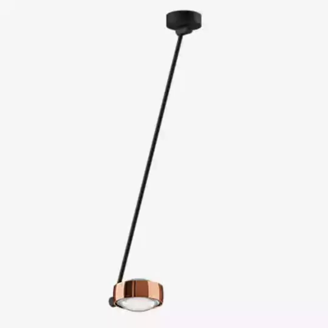 Occhio Sento Soffitto Singolo 80 Up D Deckenleuchte LED, Kopf roségold/Body günstig online kaufen