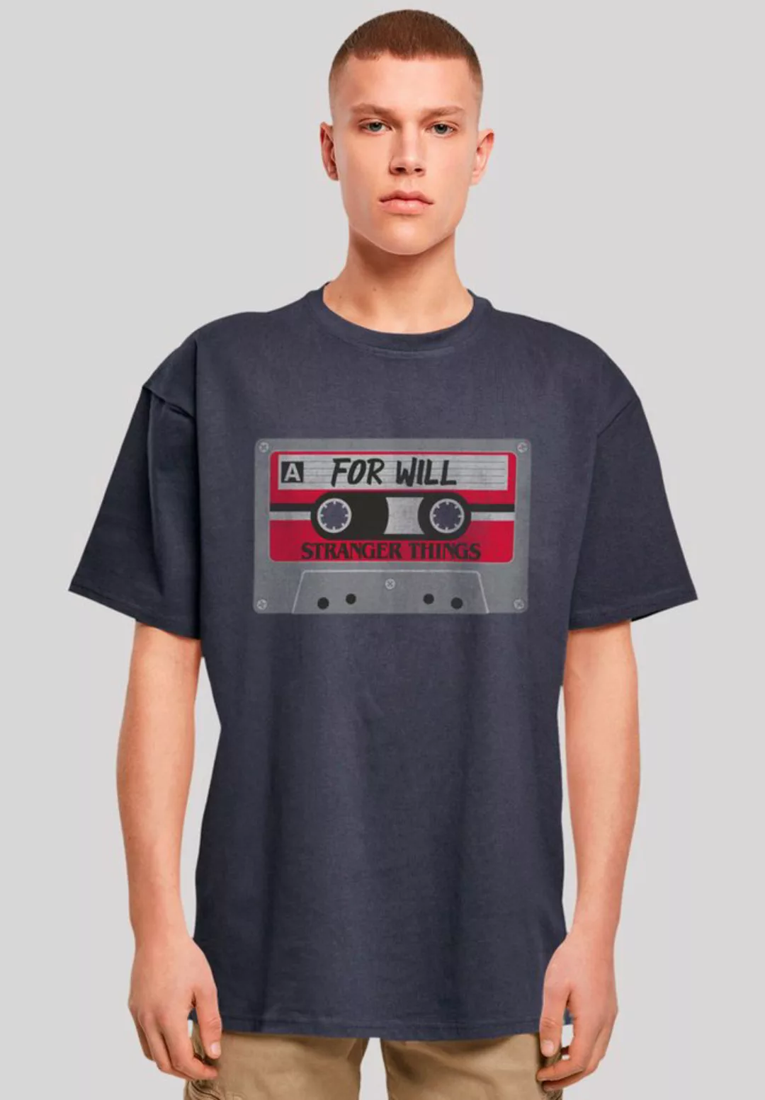 F4NT4STIC T-Shirt "Stranger Things Cassette For Will", Premium Qualität günstig online kaufen