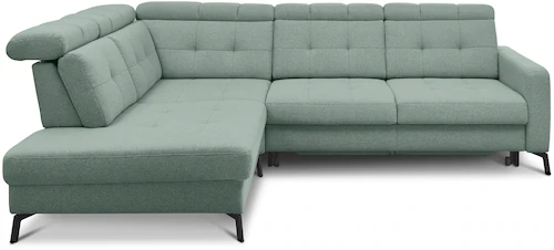 Musterring Ecksofa »MR 4615«, mit Kopf- und Rückenverstellung, Metallfuß sc günstig online kaufen
