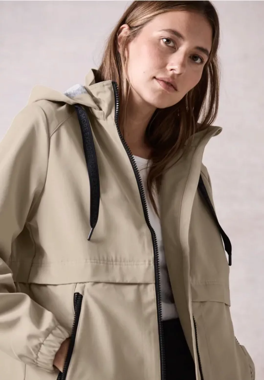 Kurze Trench-Jacke günstig online kaufen