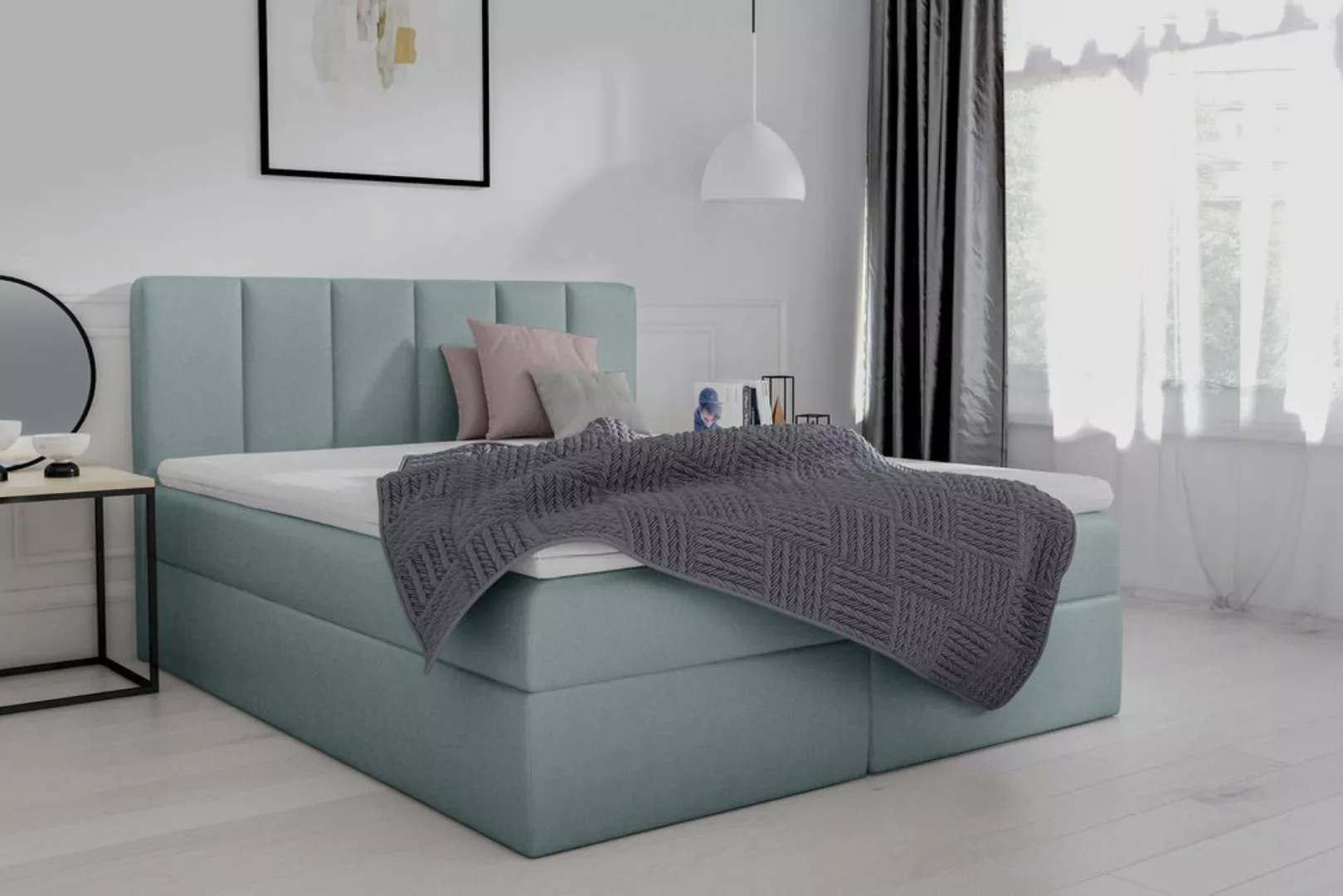 Stylefy Boxspringbett Edmonde (Schlafzimmerbett, Bett), Steppung günstig online kaufen