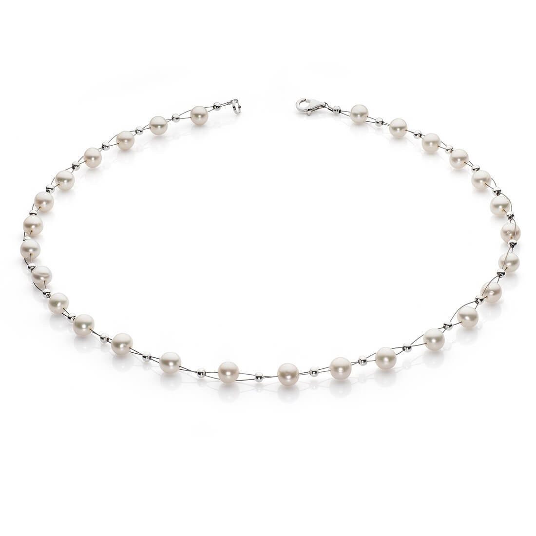 Schmuck Krone Perlenkette Halskette aus echten günstig online kaufen