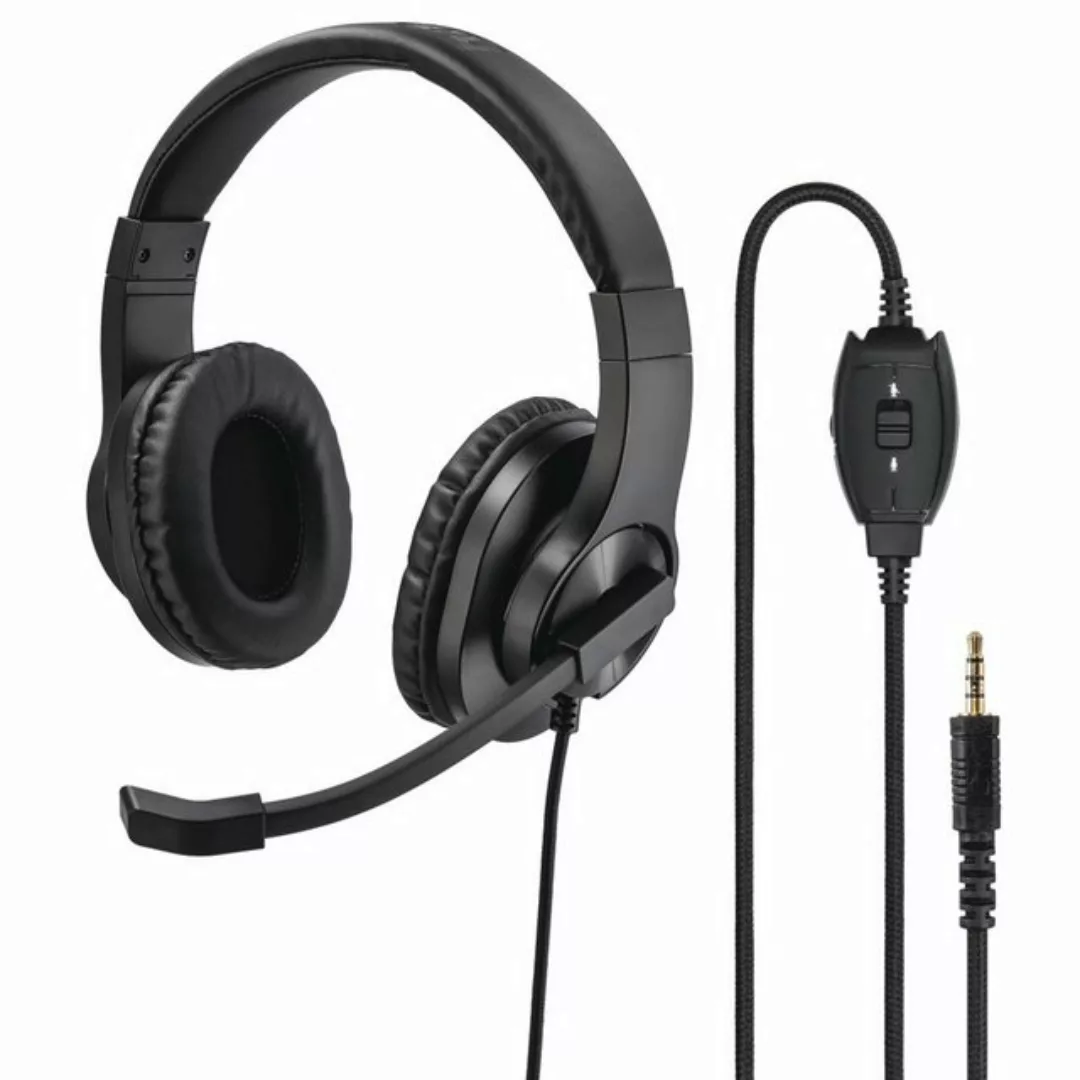 Hama "HS-P350", Stereo, Schwarz Gaming-Headset (eingebautes Mikrofon) günstig online kaufen