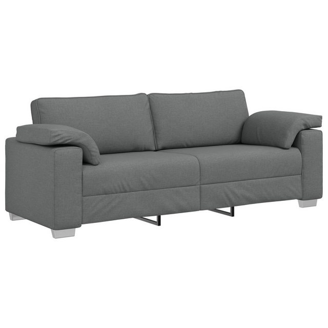 vidaXL Sofa Sofa Dunkelgrau Metallrahmen 219x77x82cm Langlebig, 1 Teile günstig online kaufen