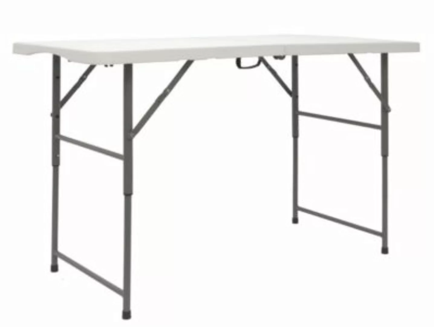 AMANKA Gartentisch M 122x60x74cm Weiß weiß günstig online kaufen