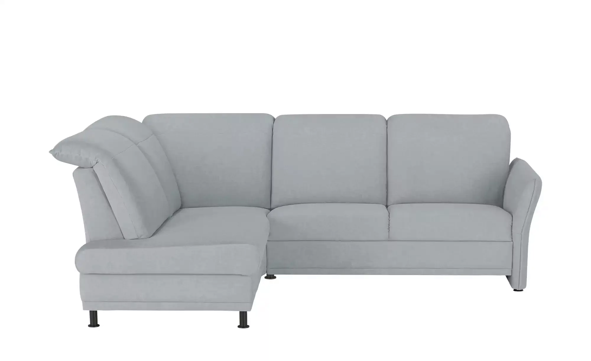 Polstermöbel Oelsa Ecksofa  Messina ¦ grau ¦ Maße (cm): B: 258 H: 92 T: 198 günstig online kaufen