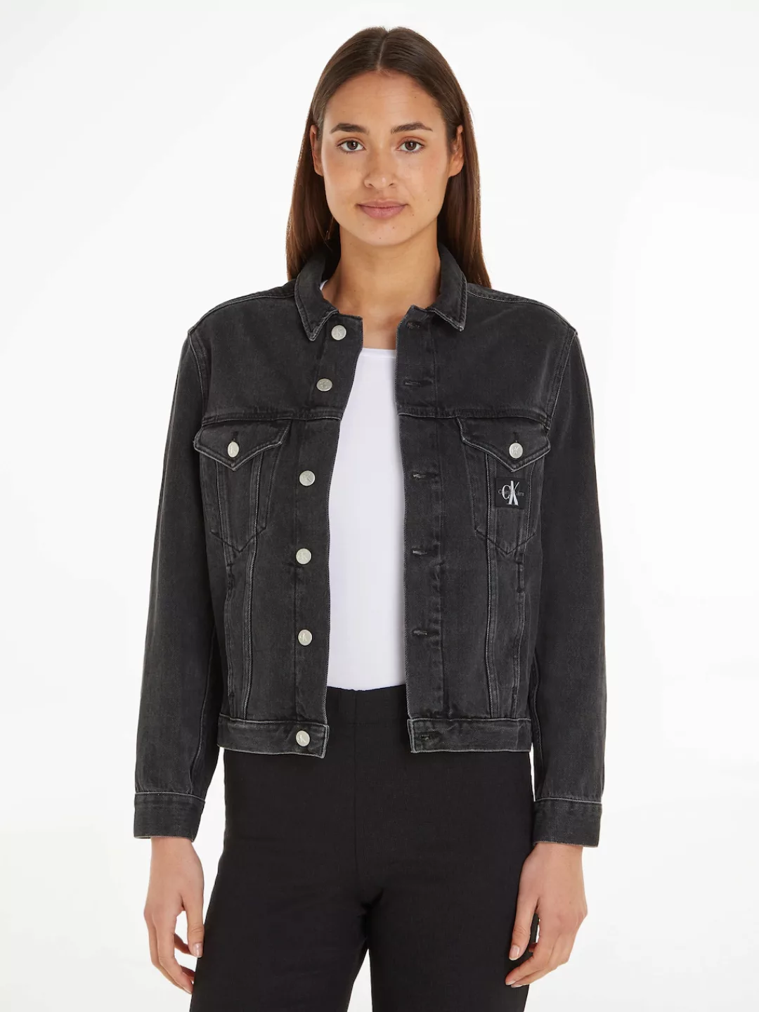 Calvin Klein Jeans Jeansjacke "ARCHIVAL DENIM JACKET" günstig online kaufen