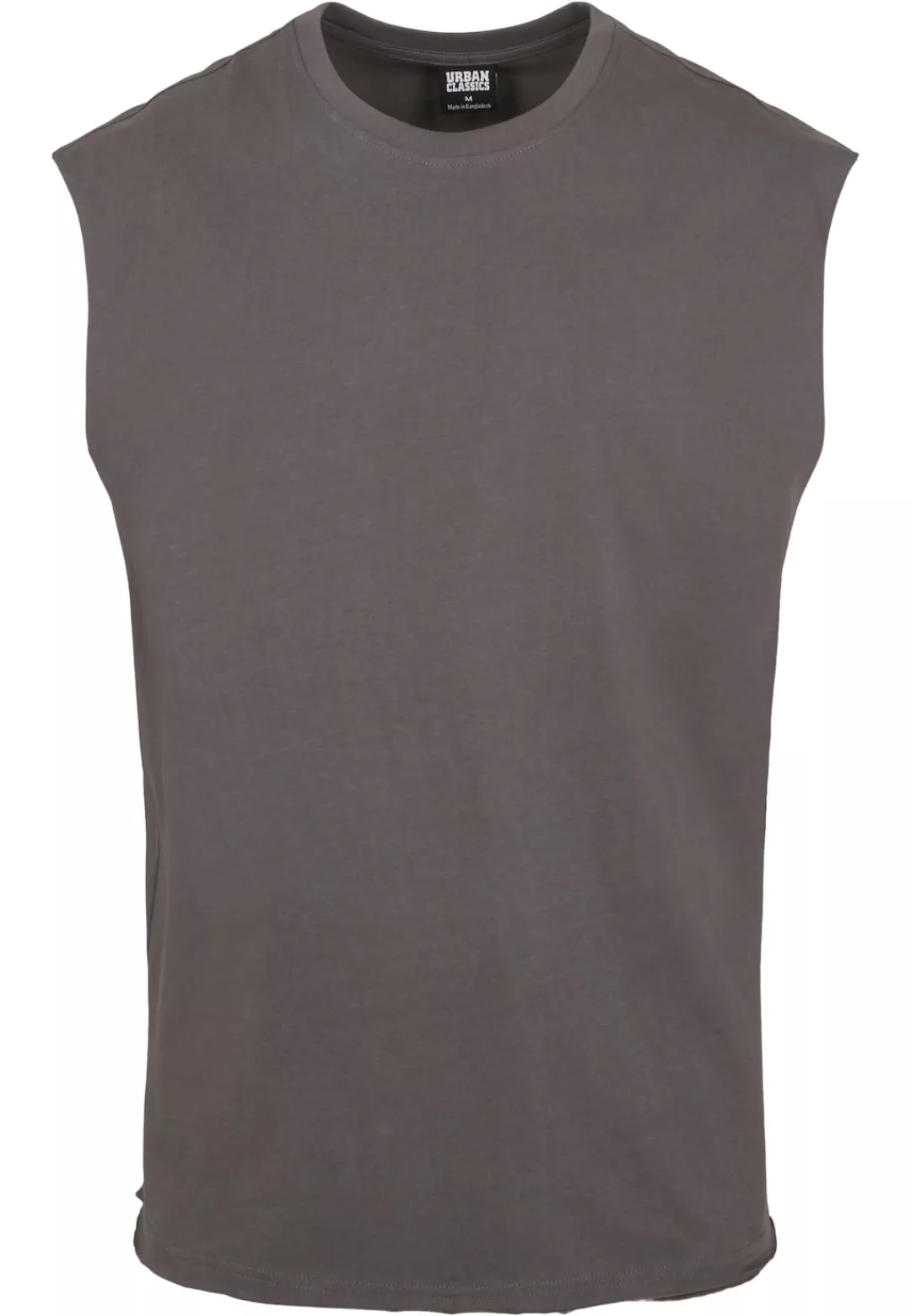 URBAN CLASSICS T-Shirt "Urban Classics Herren Open Edge Sleeveless Tee" günstig online kaufen