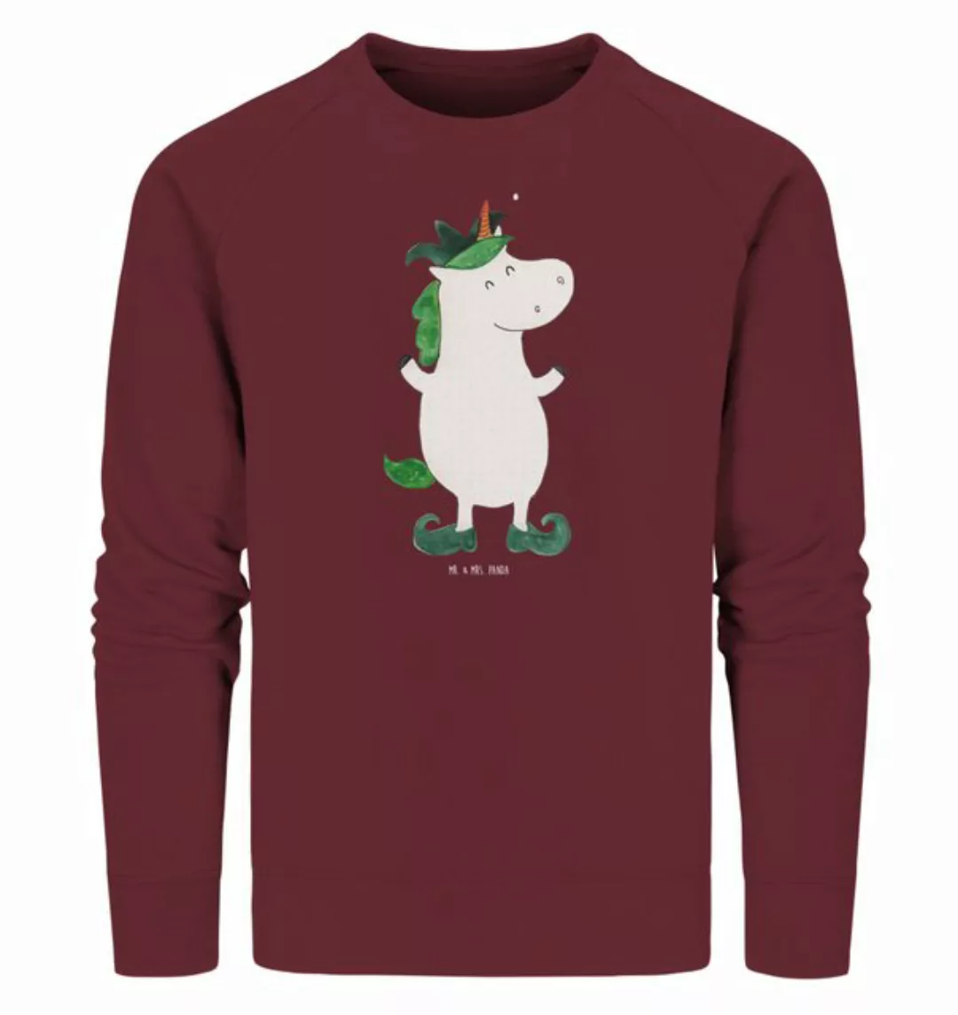 Mr. & Mrs. Panda Longpullover Größe M Einhorn Joker - Burgundy - Geschenk, günstig online kaufen