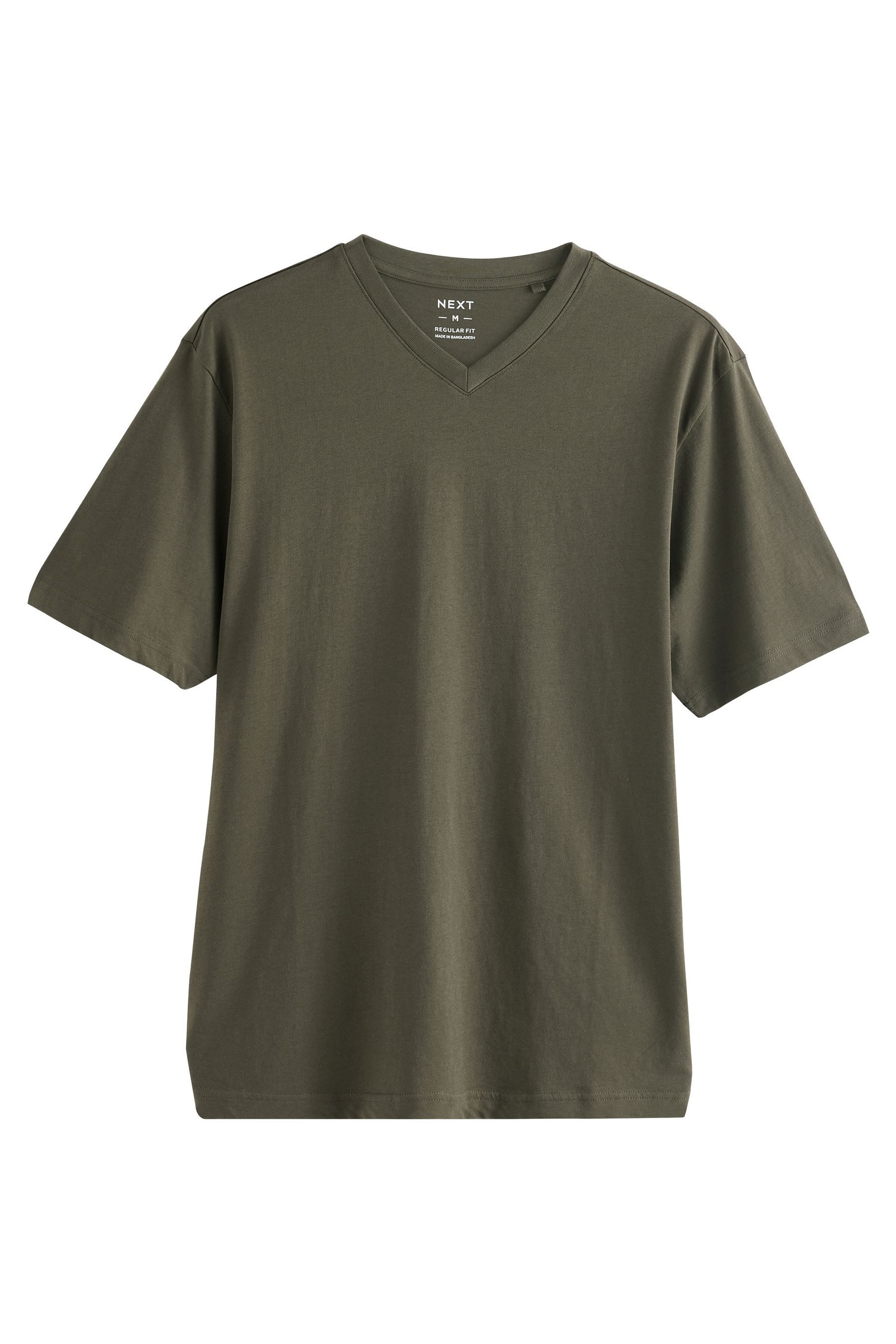 Next T-Shirt Essential T-Shirt mit V-Ausschnitt günstig online kaufen