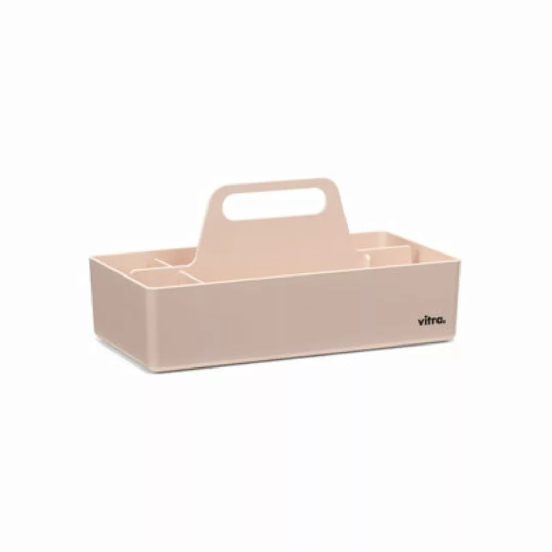 Vitra - Vitra Toolbox Aufbewahrungsbox - blassrosa/32.7x16.7x15.6cm günstig online kaufen