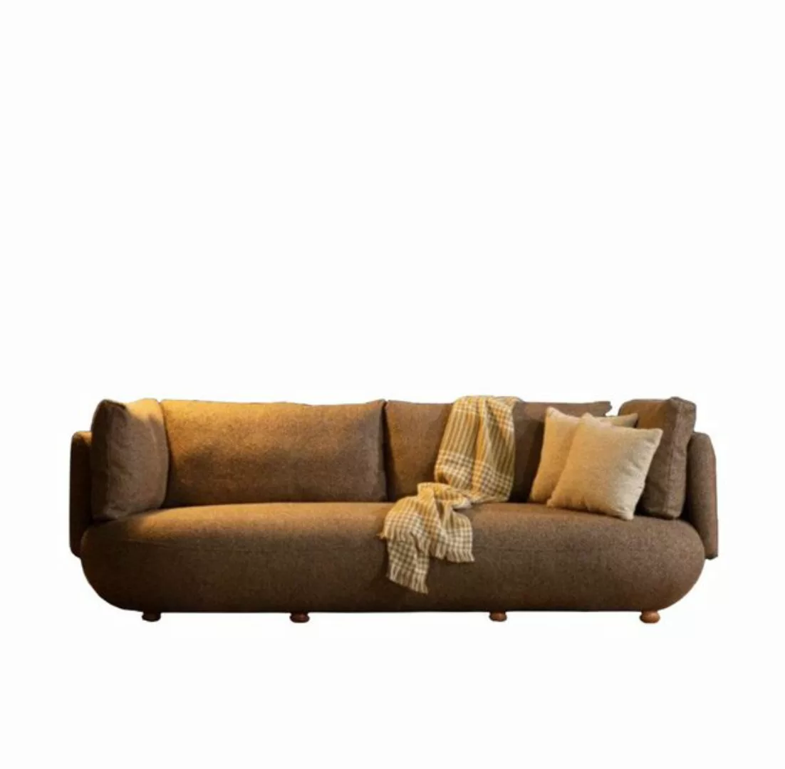 Xlmoebel 3-Sitzer Luxuriöses Ledersofa für das Wohnzimmer, 1 Teile, Hergest günstig online kaufen