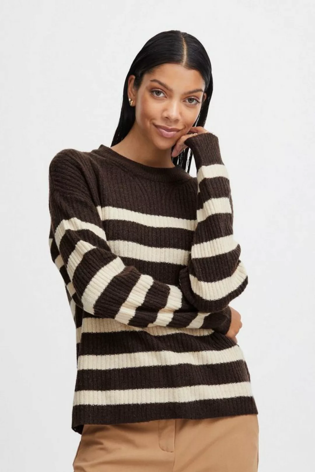 b.young Strickpullover BYONEMA ONECK - 20813898 günstig online kaufen