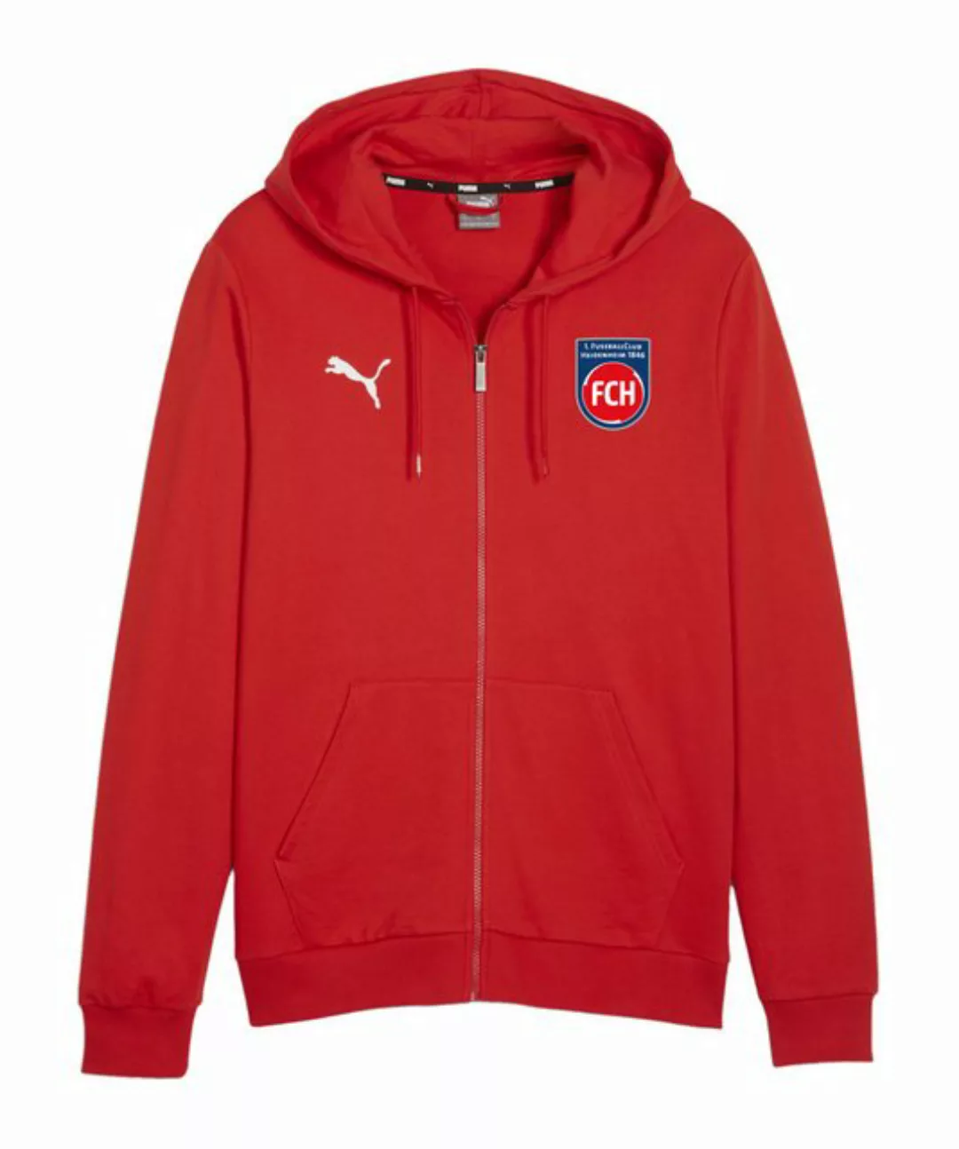 PUMA Sweatjacke 1. FC Heidenheim Kapuzenjacke günstig online kaufen