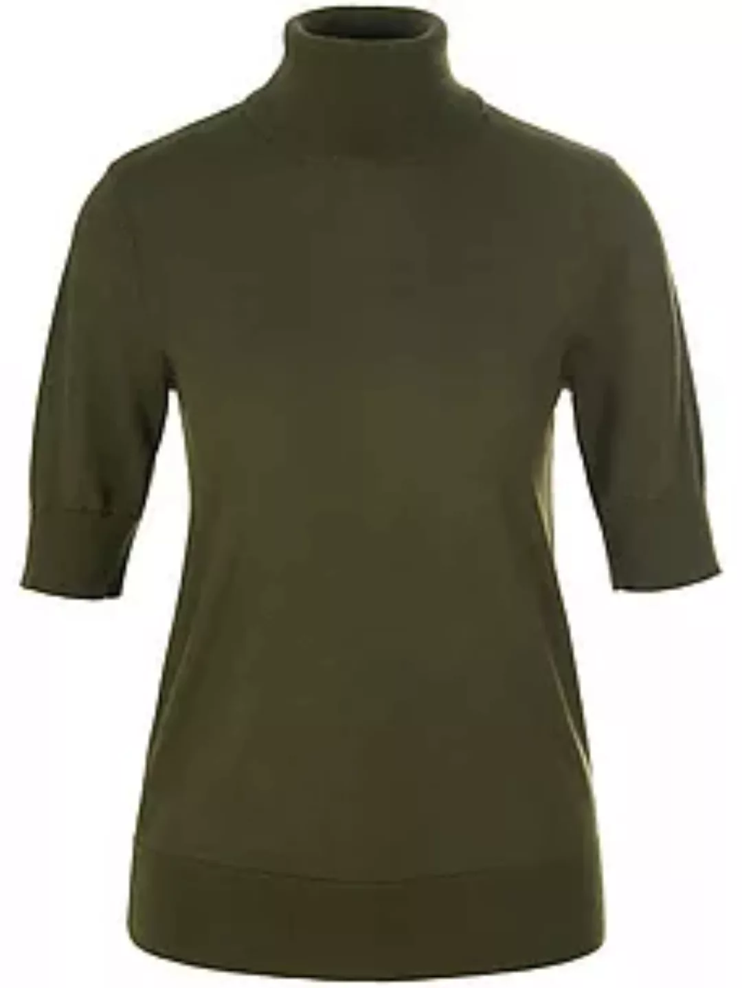 Rollkragen-Pullover Peter Hahn grün günstig online kaufen