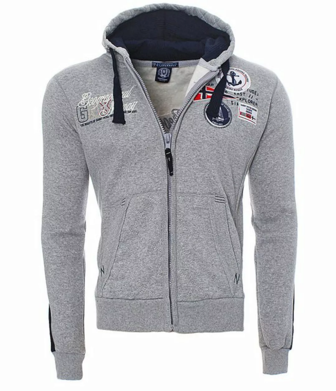 Geographical Norway Sweater Herren Pullover Fatal mit Kapuze, Herren günstig online kaufen