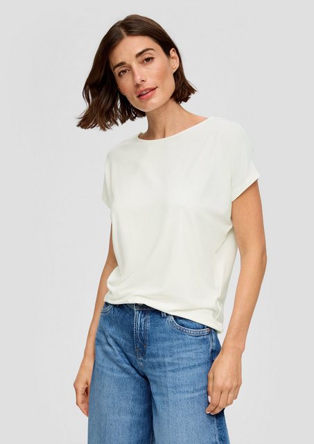 s.Oliver Shirttop T-Shirt aus Viskosestretch im Relaxed Fit günstig online kaufen