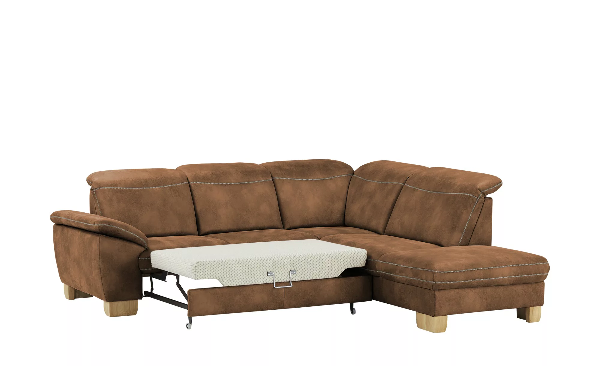 meinSofa Ecksofa  Raica ¦ braun ¦ Maße (cm): B: 266 H: 91 T: 243 Polstermöb günstig online kaufen