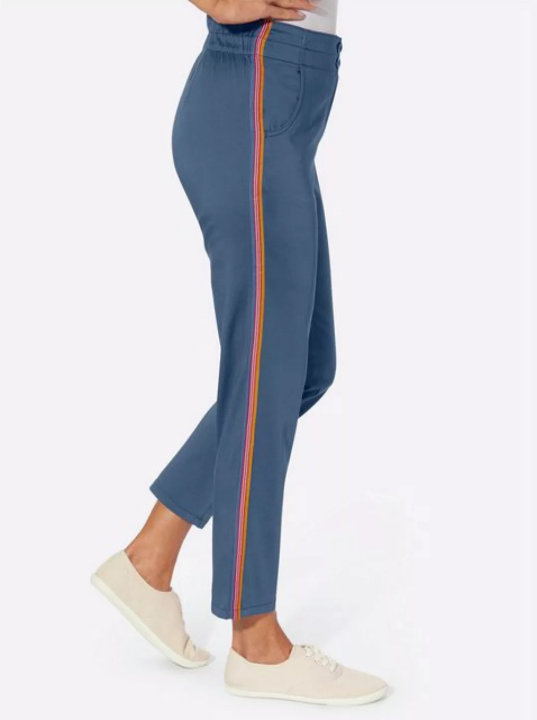 Sieh an! Jerseyhose Hose Innenbeinlänge ca.71 cm günstig online kaufen