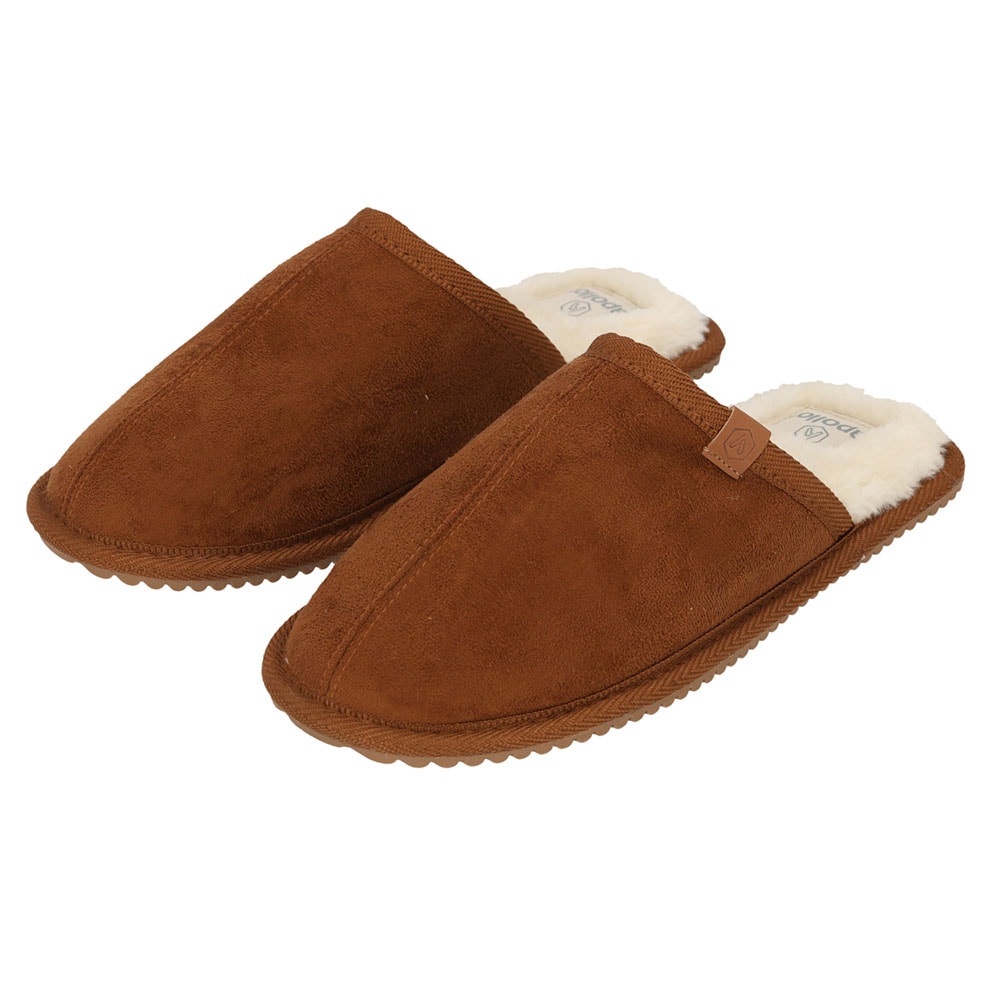 Apollo Pantoffel, (2 tlg.), aus Wildlederimitat mit Gummisohle günstig online kaufen