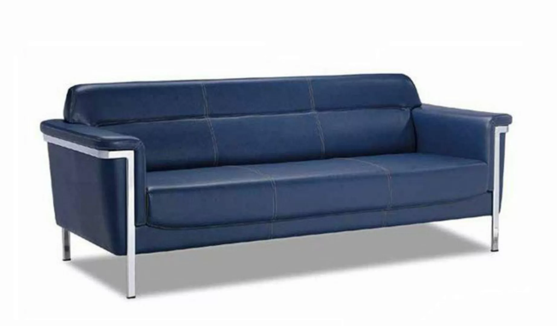 JVmoebel 3-Sitzer Sofa 3 Sitzer Polster Möbel Moderne Stil Wohnzimmer Blau günstig online kaufen