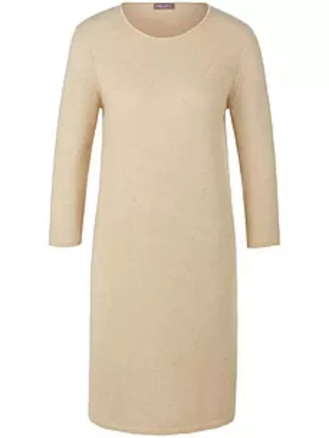 Strickkleid Kaschmir und Seide include beige günstig online kaufen