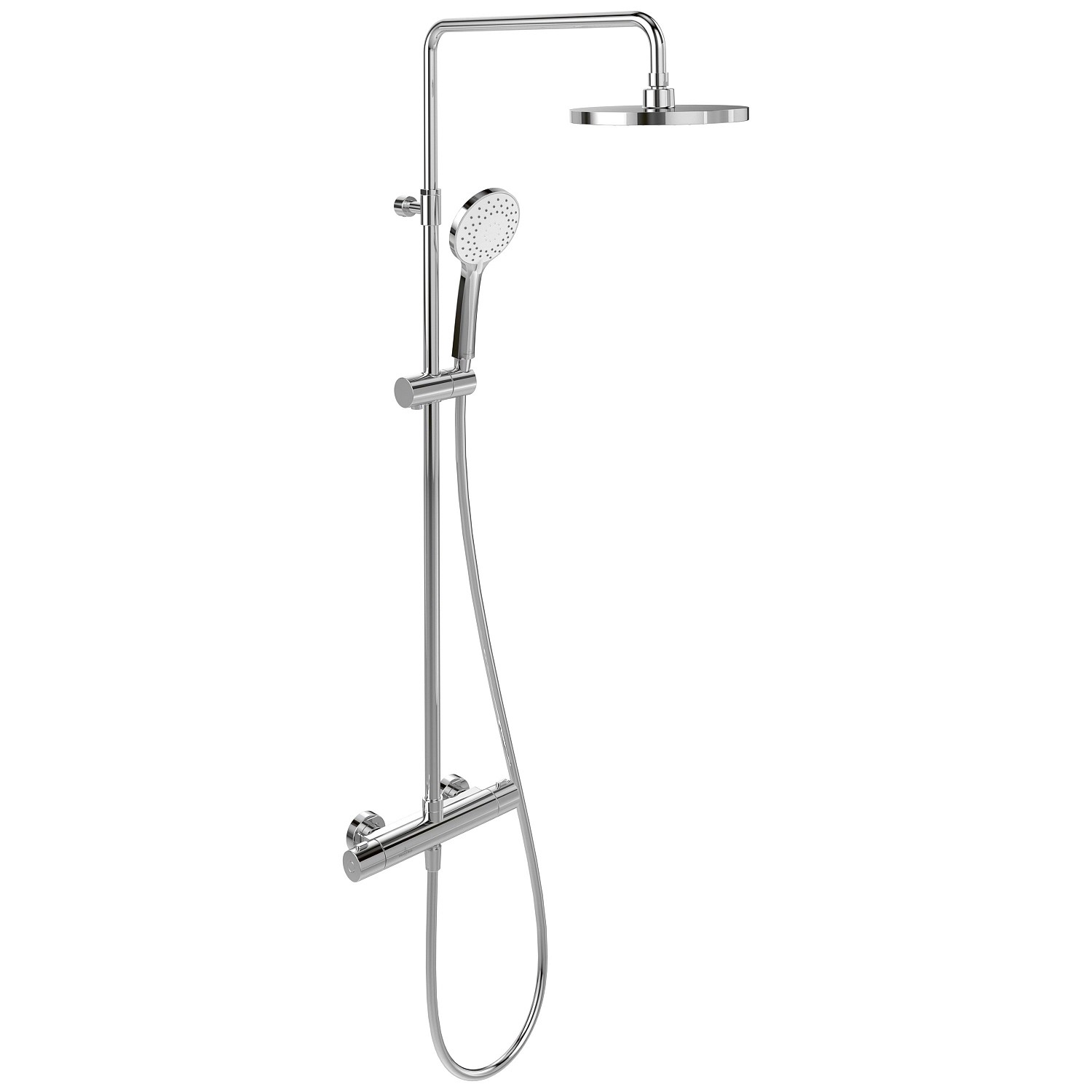 Villeroy & Boch Duschsystem mit drei Strahlarten Universal Showers in Chrom günstig online kaufen