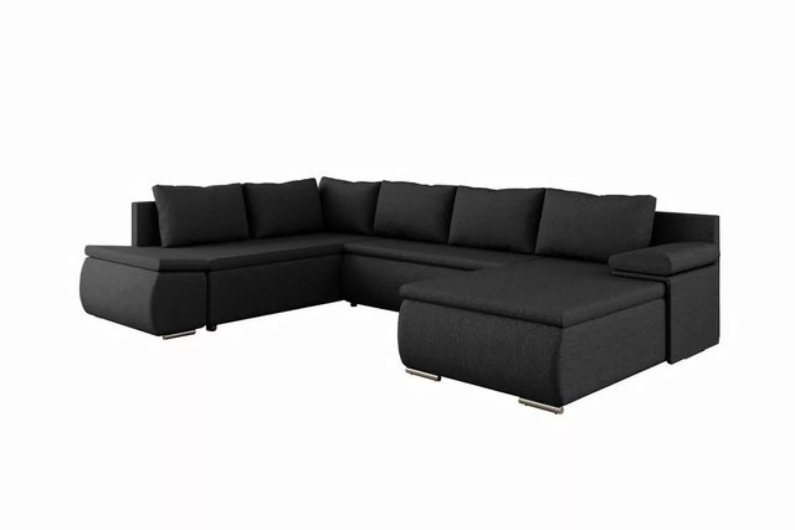 99rooms Wohnlandschaft Nessi, Sofa, U-Form, Wellenfederung günstig online kaufen