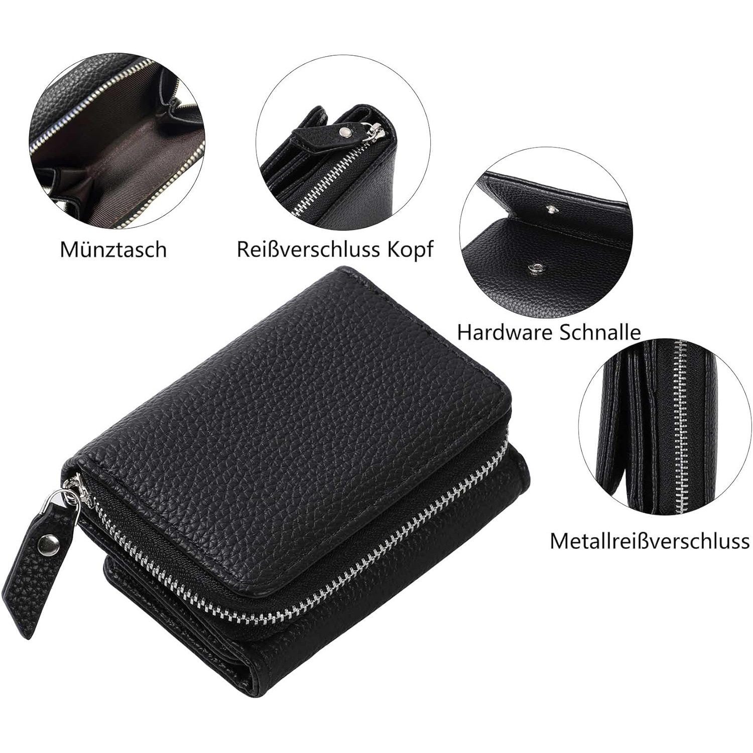 MODFU Geldbörse Kurz Handytasche Geldbeutel Münzfach günstig online kaufen