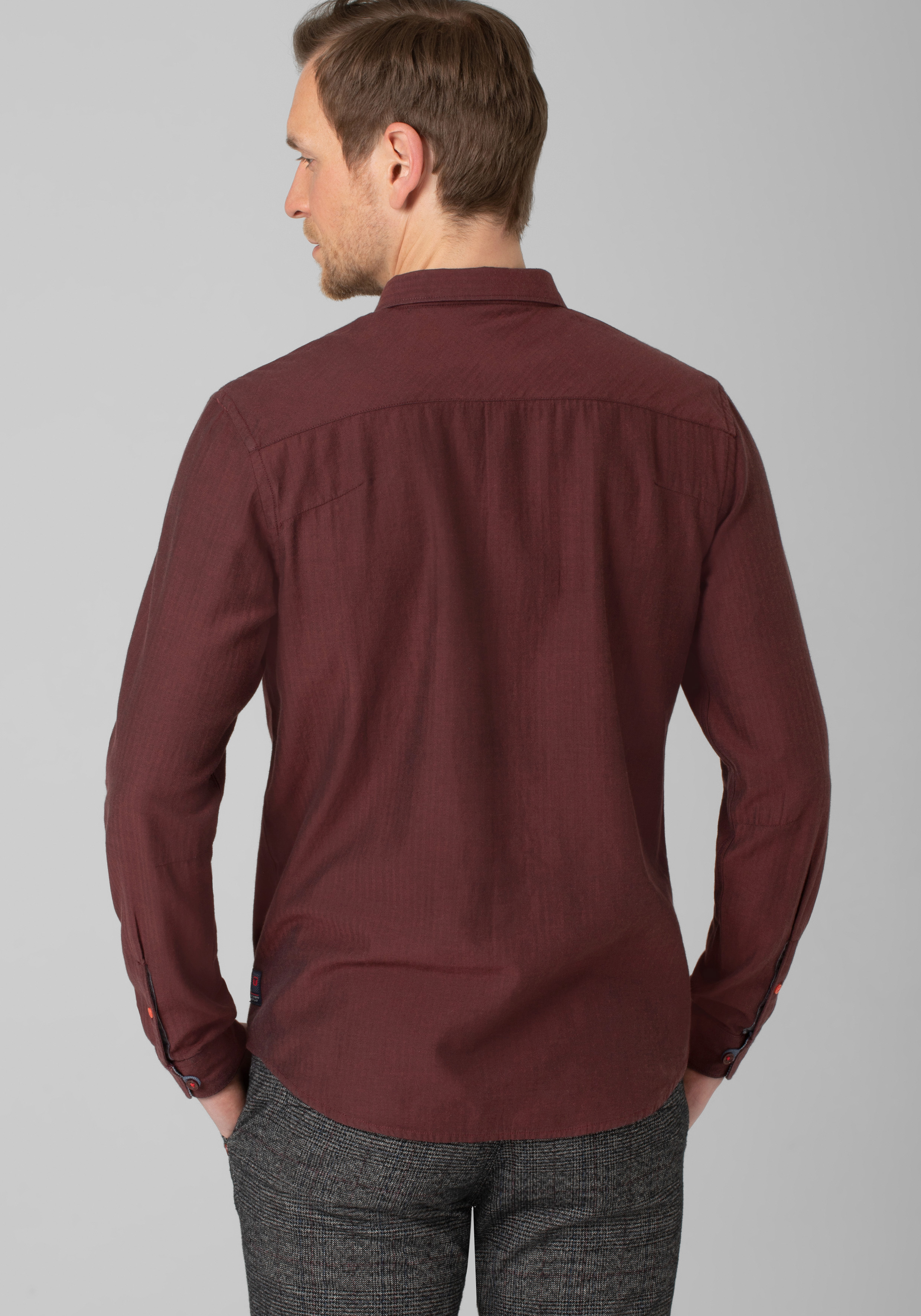 TIMEZONE Langarmhemd Micro Pattern Shirt günstig online kaufen