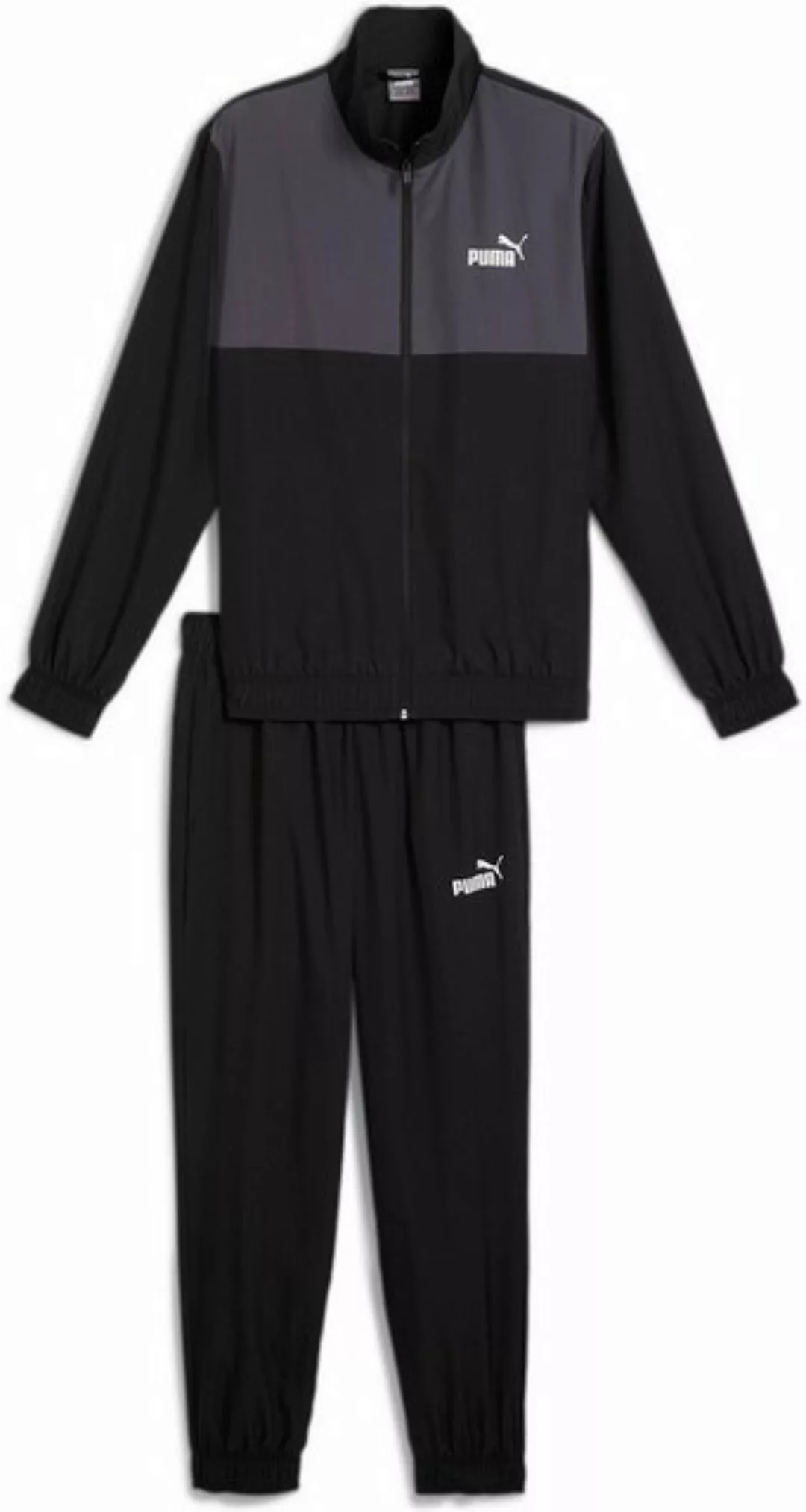 PUMA Funktionsjacke Woven Colorblock Suit cl PUMA BLACK günstig online kaufen